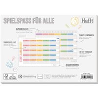 Häfft Spieleblock "Stadt-Land-What?" DIN A5, 50 Blatt, 100 g/m² – Ansicht 1