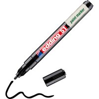 edding Lackmarker 51 wasserbasiert, schwarz