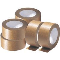 6 Rollen Kraftpapier-Klebeband "Top-Craft", 50 mm x 50 m, naturbraun – Ansicht 1