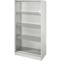 Regal "CONTACT", Höhe 163,5 cm (BxT) 80 x 43,5 , silber