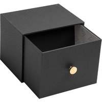 2 Exacompta Schubladenboxen "Office By Me", 17,7x14x13,5 cm schwarz