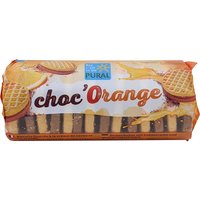 PURAL Bio-Doppelkekse mit Kakao-Orangen-Cremefüllung "Choc'Orange", 85 g