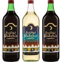Bio-Festtagsglühwein-Paket weiß, rot, 3 x 0,75 l