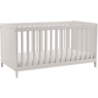 Babybett "Solvita" 140x70 cm, Kiefer weiß – Ansicht 1
