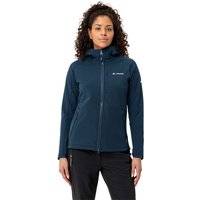 VAUDE Damen-Sturm-Fleecejacke "Elope" mit angerauhter Innenseite, dark sea, Gr. 38 – Ansicht 1