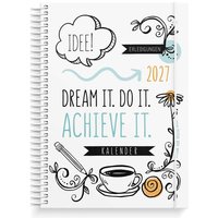 Burde Terminplaner "Doodle" 2027, DIN A5 – Ansicht 1