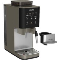 KRUPS Kaffeevollautomat "Coffee Crush Experience Lioness", schwarz/silber