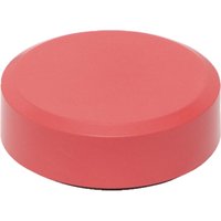 MAUL 20er Pack Magnet mit Facettenrand "MAULpro" Recycling Ø 29 mm, 0,6 kg, rot