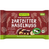 RAPUNZEL Bio-Schokolade mit Haselnuss, zartbitter, 60 % Kakao, 80 g