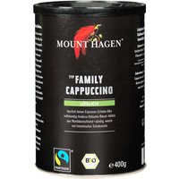 Mount Hagen Bio-Cappuccino Family mit Schokonote, 400 g