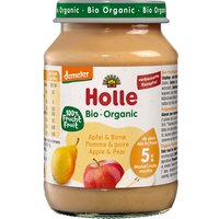 Holle Bio-Apfel & Birne, ab 5. Monat, Beikost, 190 g