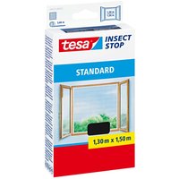 tesa Fliegengitter "Standard" 130 x 150 cm, schwarz