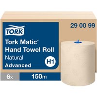 Tork Matic Papierhandtücher "Advanced H1" 6 Rollen, natural – Ansicht 1