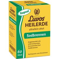 Luvos Heilerde-Kapseln für Sodbrennen, ultrafein akut, 60 Stk. – Ansicht 1