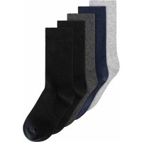 MELA Bio-Socken 'Basic' 5 Paar, mix dark classics, Gr. 35/38 – Ansicht 1