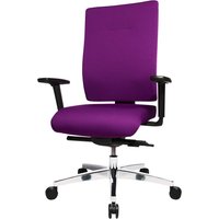 Topstar Bürodrehstuhl "Sitness 70" mit Armlehnen violett – Ansicht 1