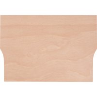 Trennsteg aus Holz für Karteikartenbox, DIN A5 – Ansicht 1