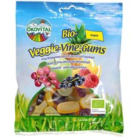 ÖKOVITAL Vegane Bio-Fruchtgummi "Veggie-Vine-Gums", 80 g