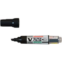 Pilot Permanentmarker "V-Super Color" Keilspitze 4.5 (M) schwarz – Ansicht 1