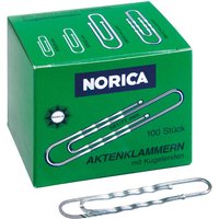 100 Norica Büroklammern 77mm gewellt – Ansicht 1