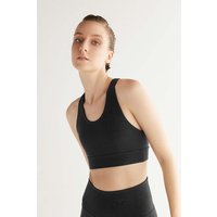 TRUE NORTH Bio-Damen-Yoga-Top, schwarz, Gr. XS – Ansicht 1