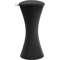 #wagnerdesignlab Bewegungshocker "3D ONE - L" Sitz gepolstert, schwarz – Ansicht 1