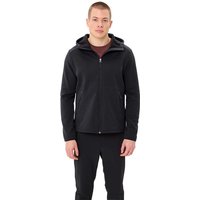 VAUDE Herren-Zip-Hoodie 'Idris Fleece' mit 2 Reißverschlusstaschen, black, Gr. XL – Ansicht 1