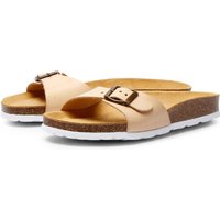 GRAND STEP SHOES Damen-Sandalen "LINDA" mit verstellbarem Riemen, sand, Gr. 41