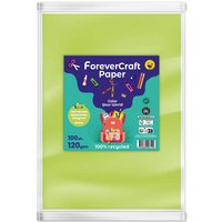 100 Blatt Tonpapier DIN A4 "forever craft paper" 120g/m² maigrün – Ansicht 1