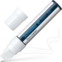 Schneider Kreidemarker "Maxx 260" mit Blockspitze 5+15 mm, weiß – Ansicht 1