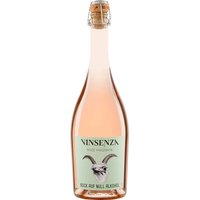 Alkoholfreier Bio-Perlwein Rosé VINSENZA Frizzante, 0,75 l