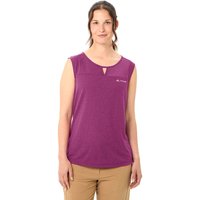 VAUDE Damen-Top "Skomer Hiking" mit Ausschnittdetail, pink orchid, Gr. 40 – Ansicht 1