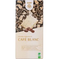 GEPA Bio-Schokolade "Grand Chocolat" Café Blanc 100 g