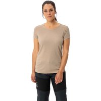 VAUDE Damen-T-Shirt 'Essential' mit Rundhalsausschnitt, linen, Gr. 42 – Ansicht 1