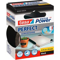 Tesa Gewebeband 2,75m x 38mm schwarz – Ansicht 1