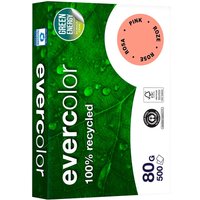 500 Blatt Clairfontaine Farbiges Recycling-Kopierpapier 'Evercolor' Rosa, 80g, DIN A4 – Ansicht 1