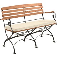 Auflage für Gartenbank 'Maja' 120 x 42,5 x 4,5 cm, Bezug aus Polyester, natur – Ansicht 1