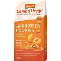 Campo Verde Bio-Aprikosen-Cookies mit Dinkeln und Mandeln, 150 g
