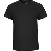 Neutral Bio-Kinder-T-Shirt mit Rundhalsausschnitt, black, Gr. 152/158 – Ansicht 1