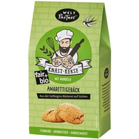 WeltPartner Bio-Amarettigebäck "Knast-Kekse" mit italienischen Mandeln, glutenfrei, 130 g
