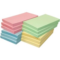 Info Haftnotizen 125 x 75 mm, farbig sortiert, 12 Blöcke – Ansicht 1