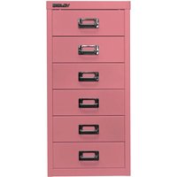 Schubladenschrank 6 Schübe, DIN A4 pink – Ansicht 1
