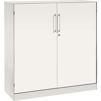 Flügeltürenschrank "Pureness", Höhe 91,5 cm (BxT) 100 x 43,5, weiß – Ansicht 1