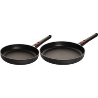 Woll Pfannen 2er-Set “ECO Lite QXR“, 5 cm hoch, mit abnehmbarem Stiel, PFAS-frei – Ansicht 1