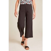 tranquillo Bio-Damen-Hose im Culotte-Stil, black, Gr. S