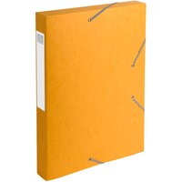 Exacompta Archivbox "Cartobox" gelb, Rückenbreite 4 cm – Ansicht 1