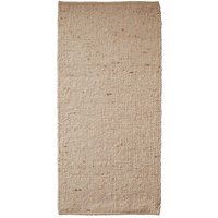 Schurwollteppich "Garmisch" 60 x 120 cm, beige-braun – Ansicht 1