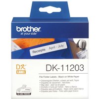 Brother Register-Etiketten 'DK-11203' 17 x 87 mm – Ansicht 1