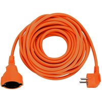 REV Schutzkontakt-Verlängerung H05VV-F 3G1,5², 10 m, orange