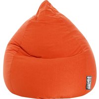 Sitzsack "easy XL", 70 x 110 cm, orange – Ansicht 1